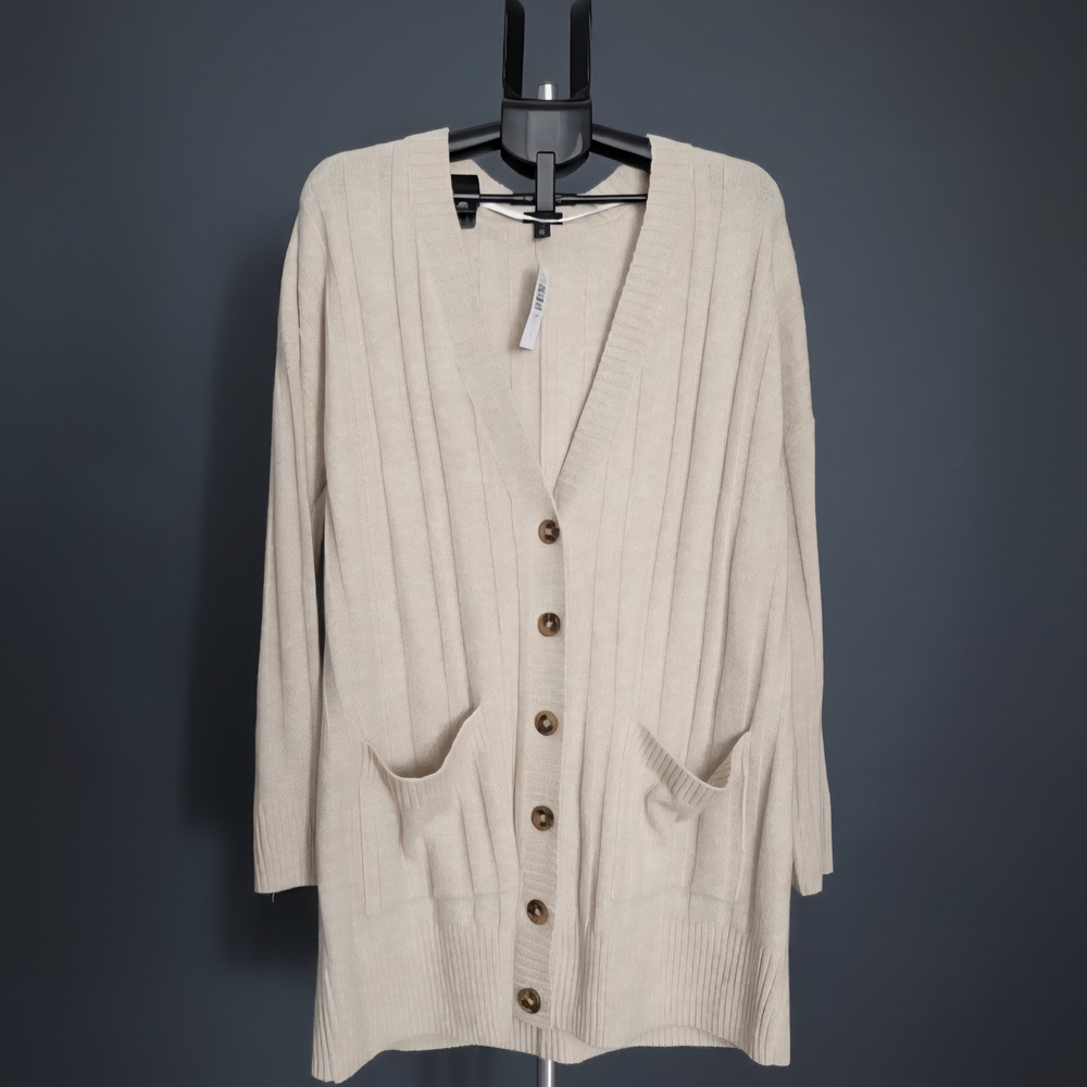 Torrid Heather Oatmeal Cardigan